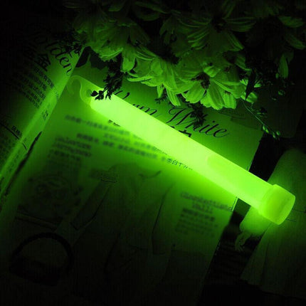 50 x 6 INCH MIXED GLOW STICKS W/LANYARD BULK PARTY RAVE LIGHT DISCO GLOW IN DARK - Aimall