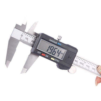 Stainless Steel LCD Digital Electronic Vernier Caliper Micrometer 6" Inch/150MM - Aimall