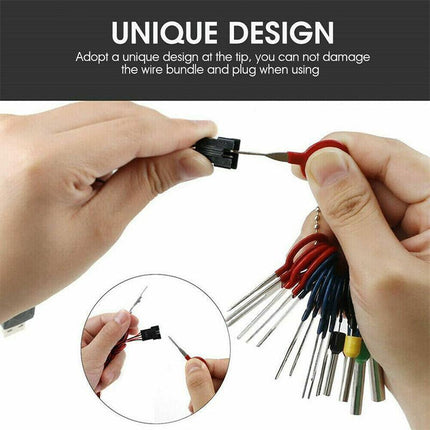 70Pcs Set Pin Ejector Wire Kit Extractor Auto Terminal Removal Connector Tool - Aimall