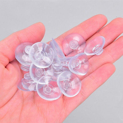 20PCS 20/40mm Suction Cups Caps Suckers Aquarium Fish Tank Glass Hanger Pads - Aimall