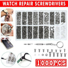 1000PCS Tiny Repair Screws Nuts Screwdriver Kit Set For Eyeglass Glasses WatchAU - Aimall