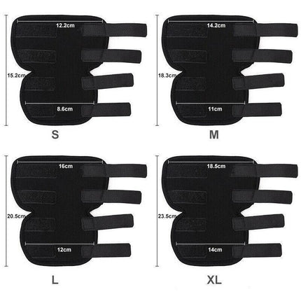 S/M/L/XL Pet Dog Knee Support Brace Leg Hock Front Back Protector Compression - Aimall