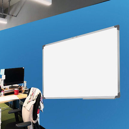 Portable Magnetic Home and Office Board Whiteboard 4 Sizes Marker Eraser Button - Aimall