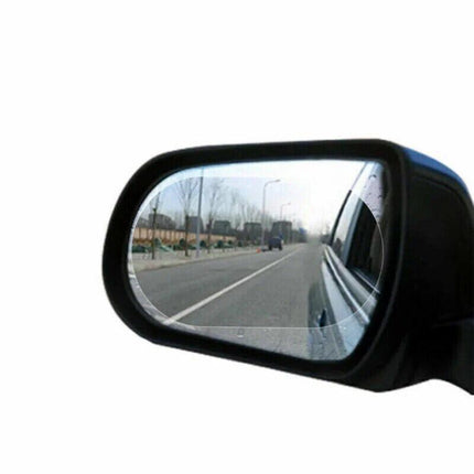 2PCS Fog Anti-glare Car Rearview Mirror Trim Film Cover Rainproof Accessories AU - Aimall