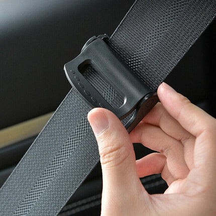 2PCS Car Safety Seat Belt Clip Adjuster Buckle Strap Stopper Clamps Safe Comfort - Aimall