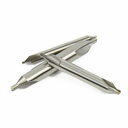 6PCS Combined Center Drill Countersink Bit Lathe Mill Tackle Kit High Speed AU - Aimall