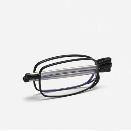 Universal Folding Reading Glasses Magnify Presbyopic Case Unisex 1.5 2 2.5 AU - Aimall
