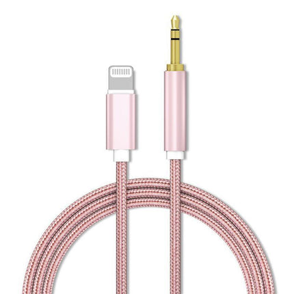 For iPhone to 3.5mm Aux Audio Adapter Cable Cord Jack iPhone 12 11 Pro 8 7 Plus - Aimall