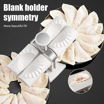 Automatic Dumpling Mould Machine Double Head Press Dumpling Press Dumpling Maker - Aimall