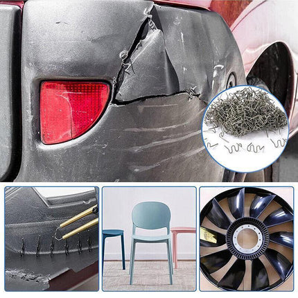 800PCS Hot Stapler Staples Repair Tools Kit For Plastic Welder Car Bumper AU - Aimall