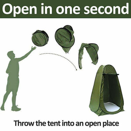 New Portable Pop Up Outdoor Camping Shower Tent Toilet Privacy Change Room AU - Aimall
