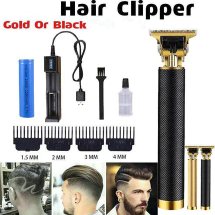 NEW Men Portable Electric Hair Trimmer Clippers Beard Shaver Cutting Cordless AU - Aimall