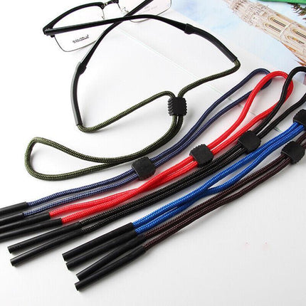 Glasses Lanyard Sports Comfortable Nylon Adjustable Spectacles Neck Strap Cord - Aimall