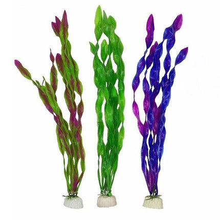 Green Artificial Plants Fish Tank Aquarium Aquatic Plants Simulated Water Grass - Aimall