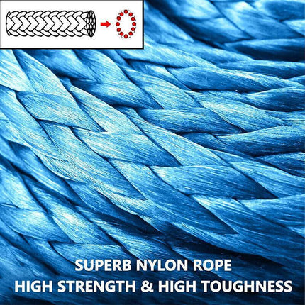 Soft Shackle 55cm Recovery Gear Dyneema Winch Rope 16T(16,000kg) Heavy Duty AU - Aimall