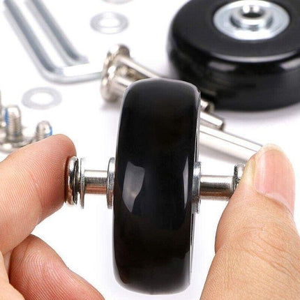 Luggage Suitcase Replacement Wheels Suitcase Repair OD 50mm Axles Deluxe + S'qk - Aimall