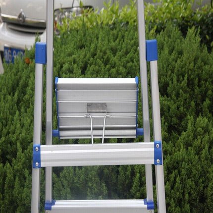3/4/5 Step Multi-Purpose Folding Ladder Aluminium Light Weight Non Slip Platform - Aimall