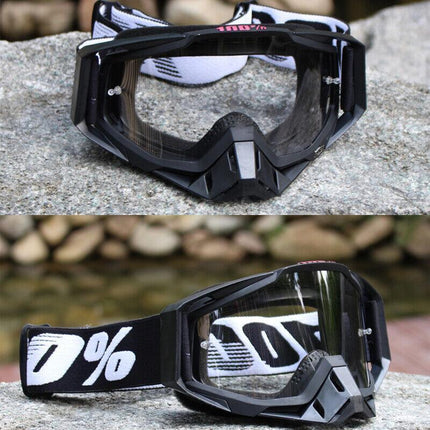 Motorcycle Racing Goggles Motocross MX MTB ATV UTV Dirt Bike Off-road Eyewear AU - Aimall