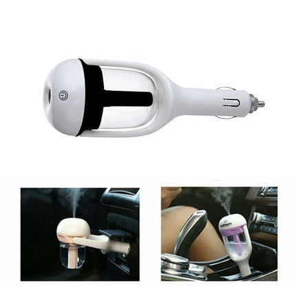 Mini Car Air Humidifier Essential Oil Diffuser Ultrasonic Aroma Mist Purifier - Aimall