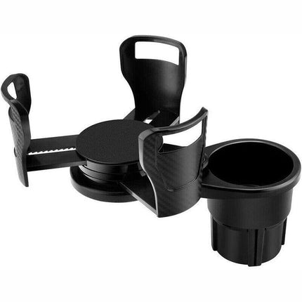 Adjustable 2in1 Car Seat Cup Holder Water Bottle Drink Coffee Cleanse Storage AU - Aimall