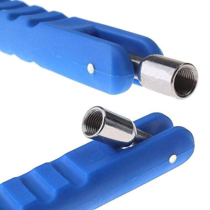 43PCS Car Tyre Valve Tool Stem Puller Base Quick Remover Tire Repair Installer - Aimall