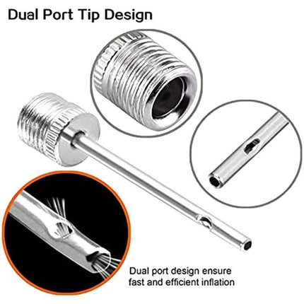 5 Pcs Pump Adaptor Set Inflating Needle Valve Connector For Ball - Aimall