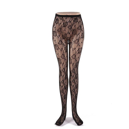 Sexy Pantyhose Stockings Fishnet Floral Lace Pattern Fashion Tights Black Au Aimall