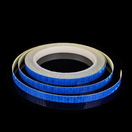 Hi-Vis Reflective Tape for Bicycles, Cars, Bikes - 1cm Wide x 8m Long AU STOCK - Aimall