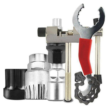 5PCS Bicycle Repair Bike Tool Kit Removal Bracket Freewheel Crank Puller Tools - Aimall