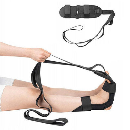 Yoga Stretching Strap Ankle Ligament Stretcher Belt Band Foot Drop Strap NEW - Aimall