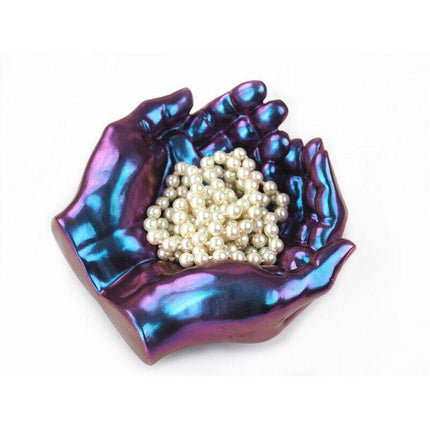 Hand Shape Silicone Ashtray Resin Mold Holder Tray Mould Casting Epoxy Crafts AU - Aimall