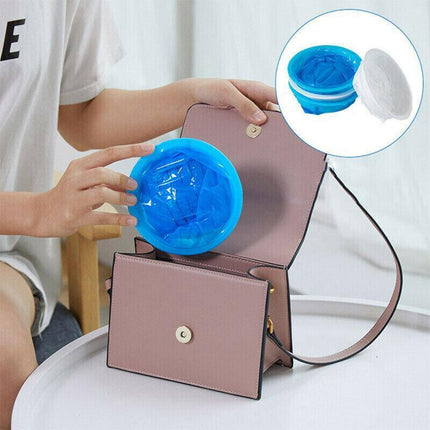 Disposable Vomit Bag in Use