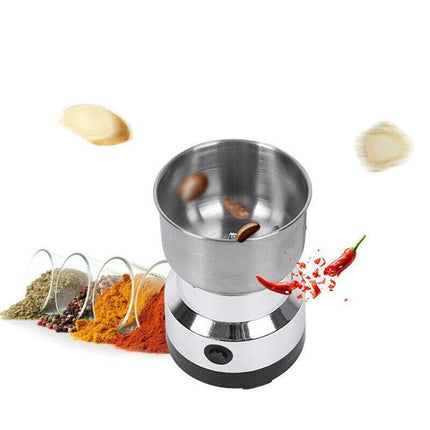 Electric Coffee Grinder Nut Bean Spice Milling Stainless Steel Grinding Machine - Aimall