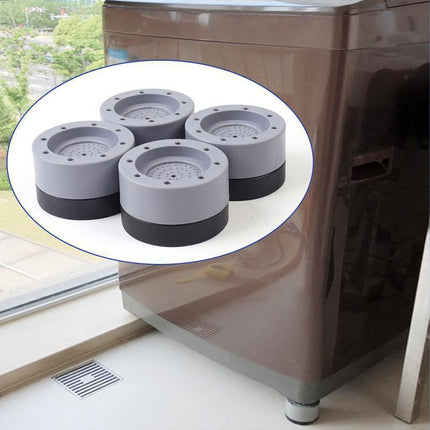 5pcs Anti Vibration Feet Pad Mats Washing Machine Non Slip Shock Proof Laundry - Aimall