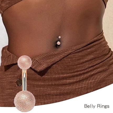 5PCS Belly Bar Piercing Ring Crystal Zircon Surgical Steel Silver Jewellery - Aimall