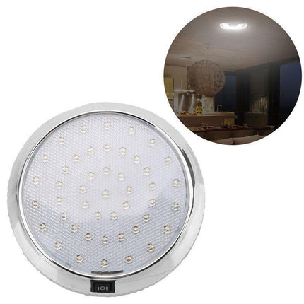 46-LED 12V CARAVAN BOAT TRUCK CAR INTERIOR ROOF CEILING DOME CABIN LIGHT OD AU - Aimall