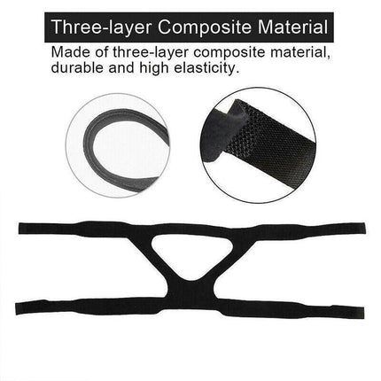 1PC AU Headgear Headband Ventilator Mask Band Strap For Respironics Resmed CPAP - Aimall