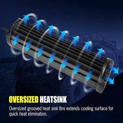 12inch CREE LED Light Bar Side Shooter Combo Beam Work Driving OffRoad 4WD AU - Aimall