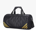Gym Duffle Bag Waterproof Taekwondo Travel Duffel Bag Outdoor Large Size Black - Aimall
