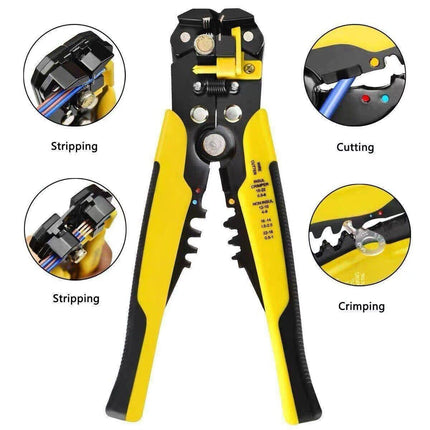 Automatic Wire Cutter Stripper Pliers Electrical Cable Crimper Terminal Tool AU - Aimall