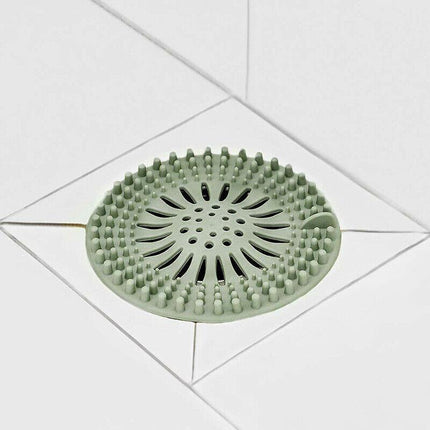 Silicone Drain Cover Sink Catcher Hair Stopper Plug for Bathroom Floor Laundry - Aimall