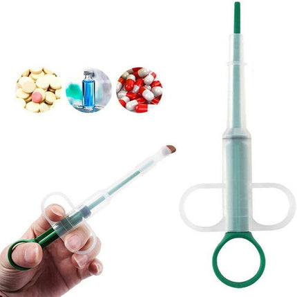 Piller Pusher Syring Popper Pet Dog Cat Capsule Tablet Pill Feeding AU Stock - Aimall