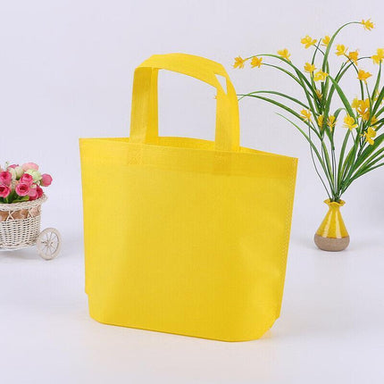 10Pack Reusable Shopping Bags Eco Storage Travel Tote Grocery Bag Non Woven - Aimall