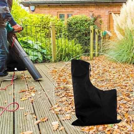 Black Zip Leaf Blower Vacuum Bag Replacement Garden Lawn Leaves Storage Bags AU - Aimall
