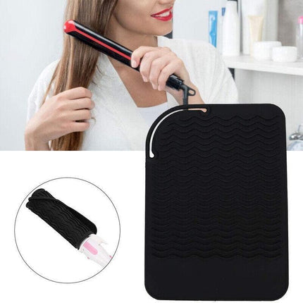 Heat Resistant Mat for Curling Flat Irons Hair Straightener & Hair Styling Tools - Aimall