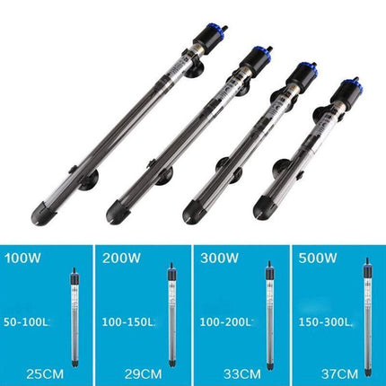 100W-500W Aquarium Submersible Heater Fish Tank Auto Water Thermostat AU Stock - Aimall