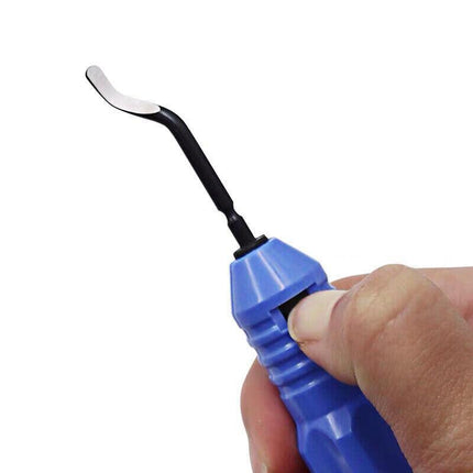 12PCS Set Pocket Deburring Tool 365° Swivel Head With 11Repalcement Blades Tools - Aimall