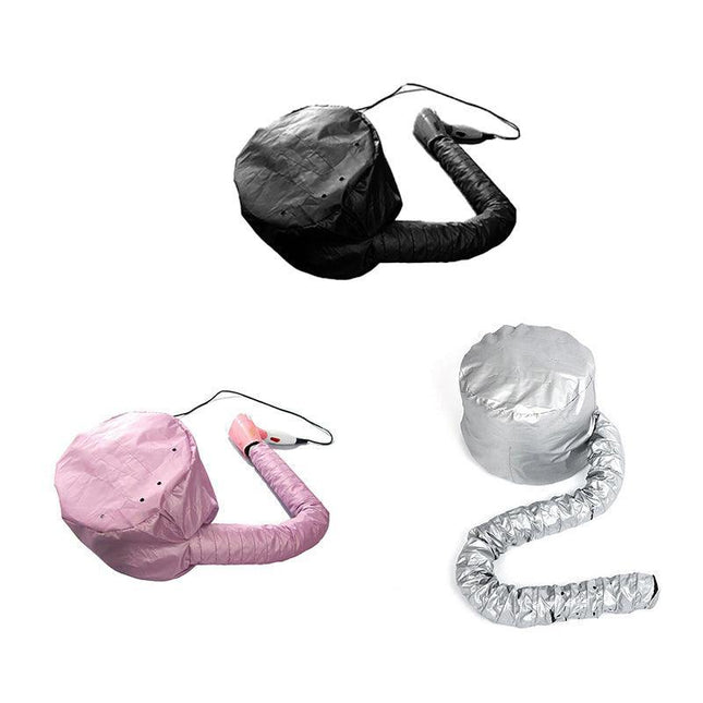 Bonnet Hair Drying Cap Hat Hood Soft Womens Blow Dryer hairdressing tool Home AU - Aimall