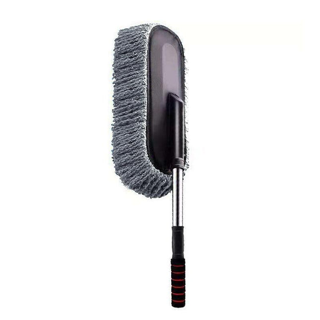 Car Wash Duster Cleaning Microfiber Telescoping Brush Dusting Dust Wax Mop - Aimall