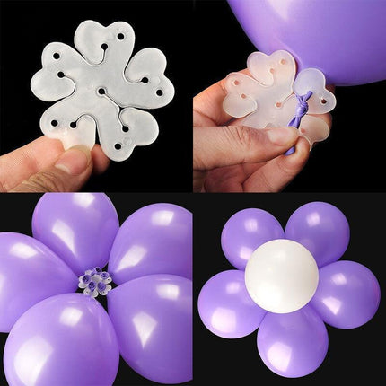 Balloon Clips H V Clip Tie Filled Helium Air Balloons Wedding Party Decoration - Aimall